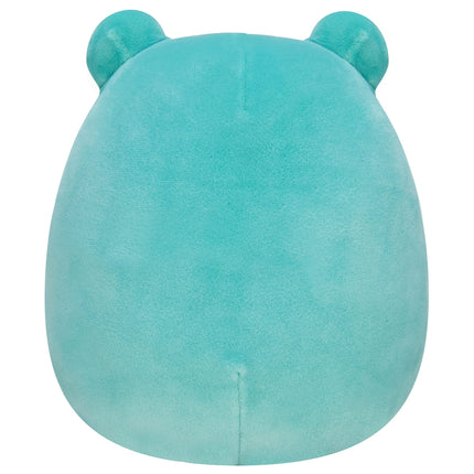 Squishmallows Original Peluche Officielle Jazwares 30 cm Grenouille Ludwig sarcelle avec ventre vert menthe - Ultra Douce de taille moyenne