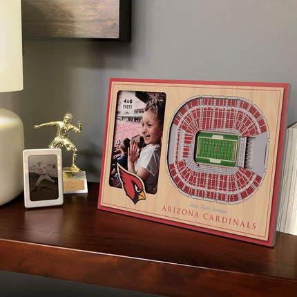 YouTheFan NFL Arizona Cardinals 3D StadiumViews Picture Frame