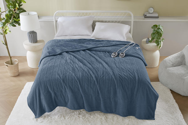 Serta Heated Blanket, Electric Queen Size Blanket,