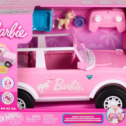 Hot Wheels RC Barbie Ford Bronco with Accessories