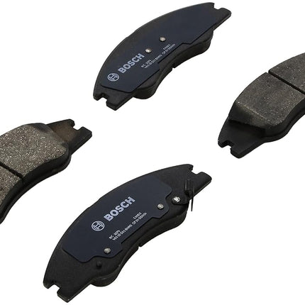 Bosch BC1074 QuietCast Premium Ceramic Disc Brake Pad Set For Kia: 2004-2009 Spectra, 2005-2009 Spectra5; Front