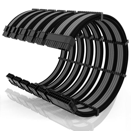 16AWG PSU Cable Extension Kit with Cable Combs,1x2