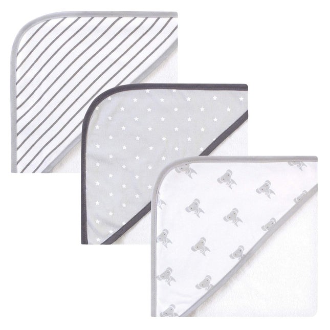 Hudson Baby Unisex Baby Cotton Rich Hooded Towels,