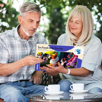 100 Pieces Dementia Puzzles for Elderly - 3 Alzheimers Jigsaw Puzzle Games