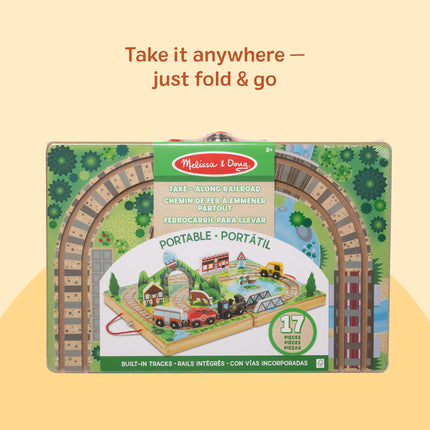 Melissa & Doug | Take-Along Railroad