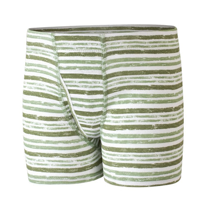 Calzoncillos y bragas de algodón orgánico Hanes para niños pequeños, comodidad pura, bóxer y bragas para niños pequeños, paquetes múltiples, azul, blanco, verde, beige, 4-5T