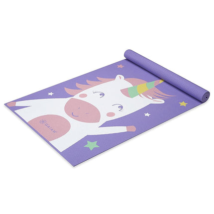 Gaiam Kids Yoga Mat Exercise Mat, Yoga for Kids wi