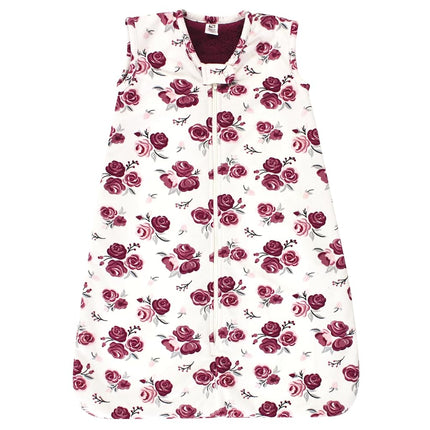 Hudson Baby Saco de dormir de piel sintética de felpa unisex para bebé, manta usable, rosa, 6-12 meses, rosa, 6-12 meses