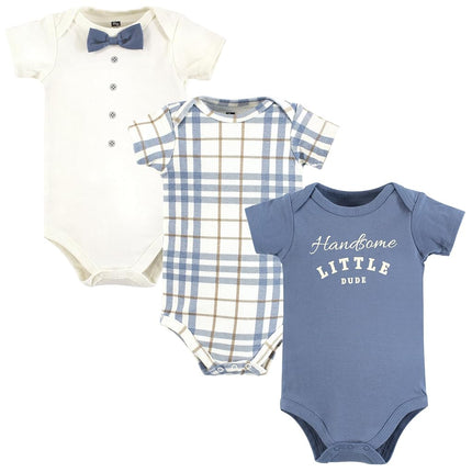 Hudson Baby Bodys en coton unisexe pour bébé, Little Dude, 12-18 mois