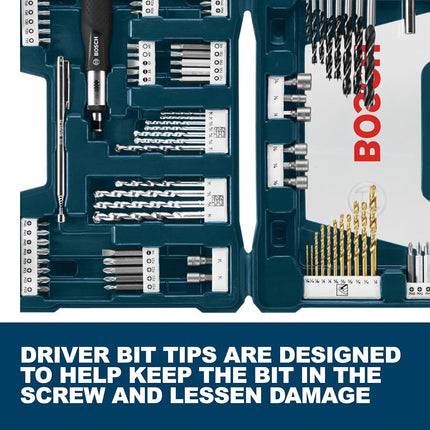 BOSCH 91-Piece Drilling and Driving Mixed Set MS4091