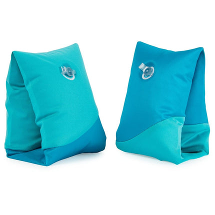 Swimways Soft Swimmies Inflatable Floats for Toddlers, Inflatable Pool Floats and Arm Floats, Pool Accessories for Kids Ages 3-5, Blue