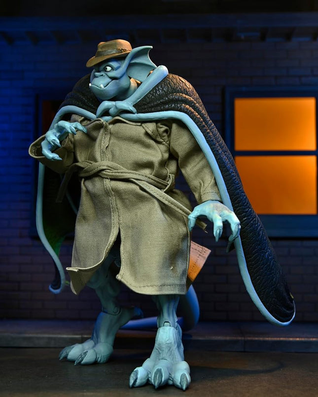 NECA Gargoyles – 1:7 Scale Collectible Action Figure, Detective Broadway “Silver Falcon” (w Closed Wings)