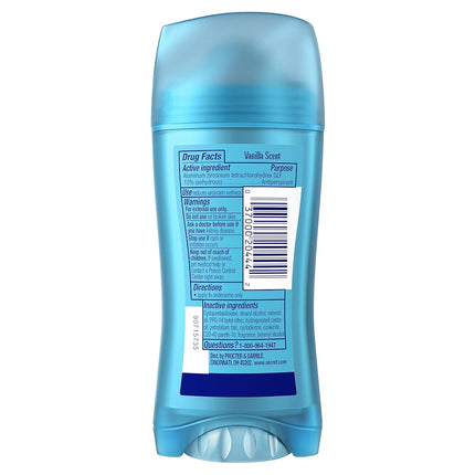 (Va Va Vanilla) - Secret Scent Expressions Anti-Perspirant Deodorant, Invisible Solid, Vava Vanilla 80ml (73 g)
