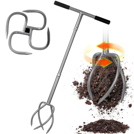 Walensee Upgrade Twist Tiller Manual Hand Tiller G