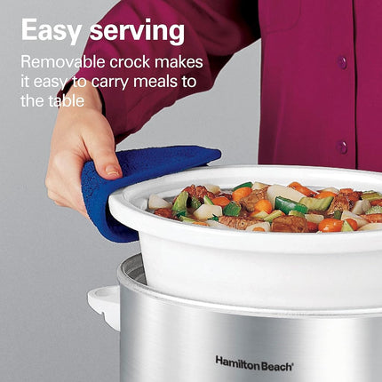 4 Quart Oval Slow Cooker
