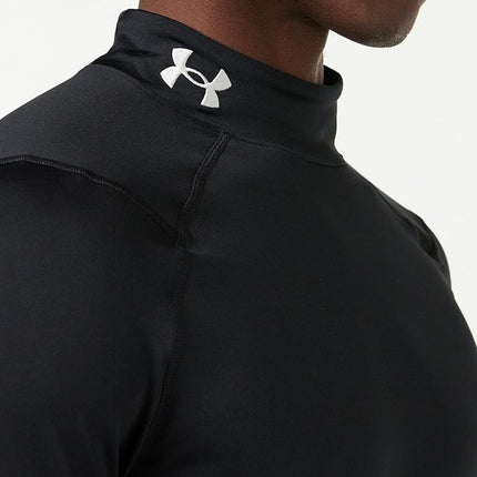 Under Armour Men UA CG Armour Fitted Mock, Warm Base Layer Top for Men, Compression Shirt for Running, Skiing, Winter Cold Weather Fitness Top