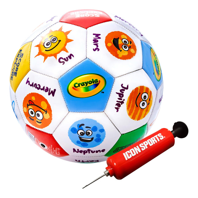 Crayola Official Soccer Ball - Unisex Kids - CRAY8