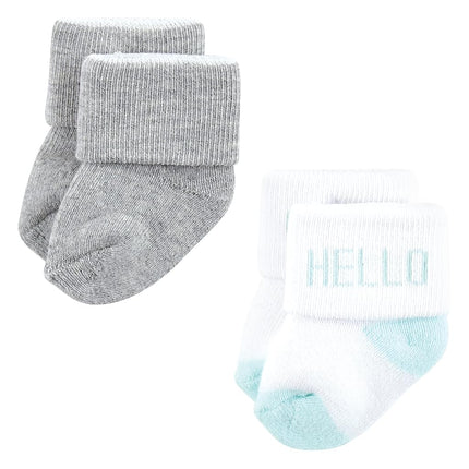 Hudson Baby Calcetines de Felpa y Algodón Rico para Bebés Niñas Recién Nacidas, Oveja, Paquete de 12, 0-6 Meses