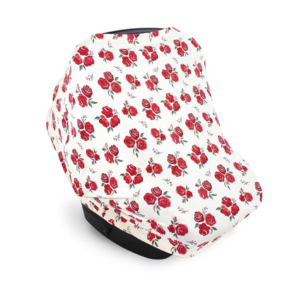 Hudson Baby Dosel multiusos para asiento de coche, Unisex, Rosa Roja, Talla Única