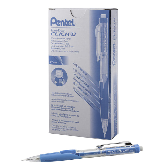 Pentel Twist-Erase CLICK Mechanical Pencil, (0.7mm