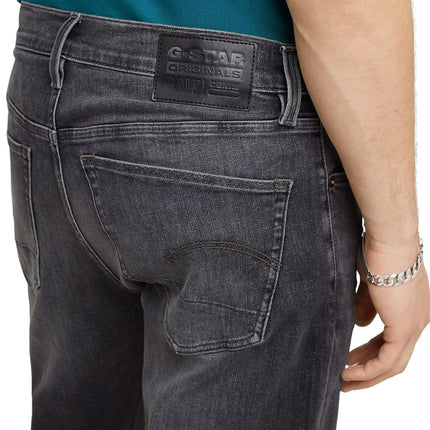 G-STAR Men's 3301 Slim Jeans, Black (Faded Black Magnet D25742-A634-C239), 38W / 36L