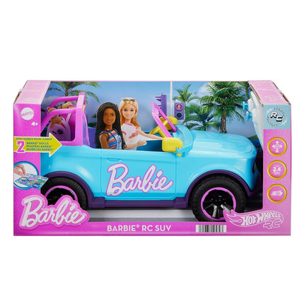 Hot Wheels Barbie RC SUV, Remote-Control Pink Vehicle