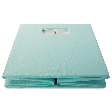 DII Poly-Cube Storage Collection Hard Sided, Collapsible Solid, Small, Aqua