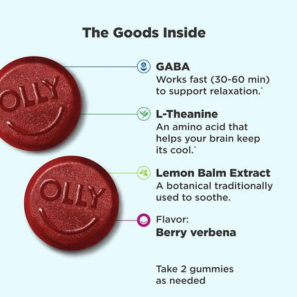 OLLY Goodbye Stress, 60ct