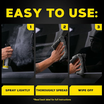 Meguiar's Ultimate Ceramic Coating Kit - Premium Kit for Cars Delivers Ultra-Durable Ceramic Protection with High Water Beading Action, Increased Gloss and Slickness, and Premium Microfiber Towels