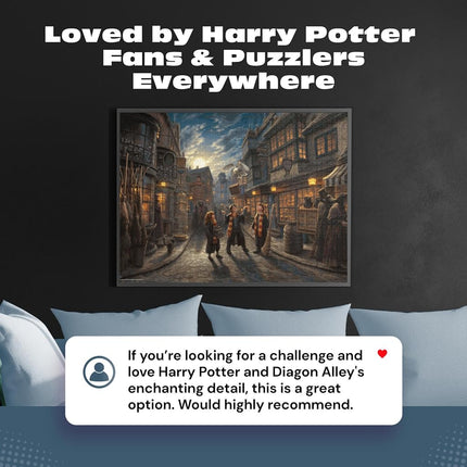 Ceaco - Thomas Kinkade - Harry Potter - Diagon Alley - 1500 Piece Jigsaw Puzzle
