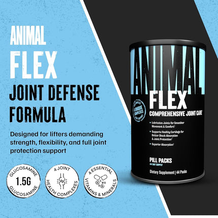 Universal Nutrition Animal Flex Complete Joint Support Supplement, 44 Count