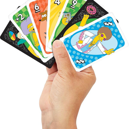 Mattel Games UNO The Simpsons Card Game, Ages 7+, 2-10 Players