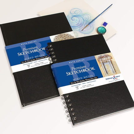 Beta Wirebound Sketchbook 7x7 by Stillman & Birn