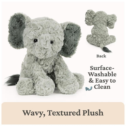 GUND Cozys Collection Elephant Plush Stuffed Animal for Ages 1 and Up, Gray, 10"