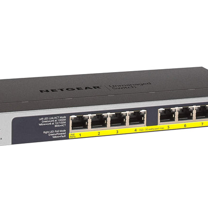 NETGEAR 8-Port Gigabit Ethernet Unmanaged PoE Swit