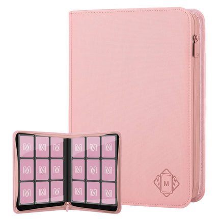 Trading Card Binder with 9 Side Loading Pocket Car