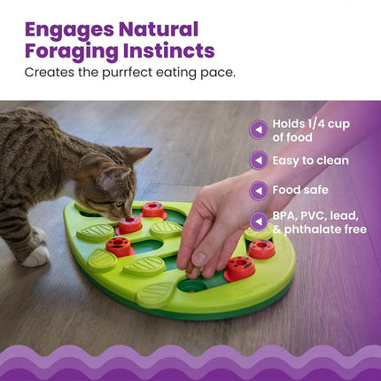 Petstages Nina Ottosson by Buggin' Out Puzzle & Play - Interactive Cat Treat Puzzle