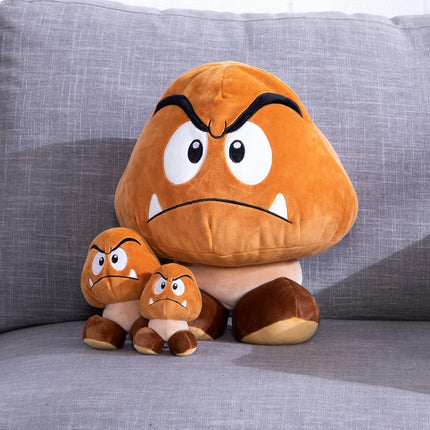 Club Mocchi Mocchi Mega Goomba Plush Kid's Toy, Brown