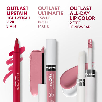 COVERGIRL - Outlast All-Day Lipcolor Blossom Berry 555 - .13 oz
