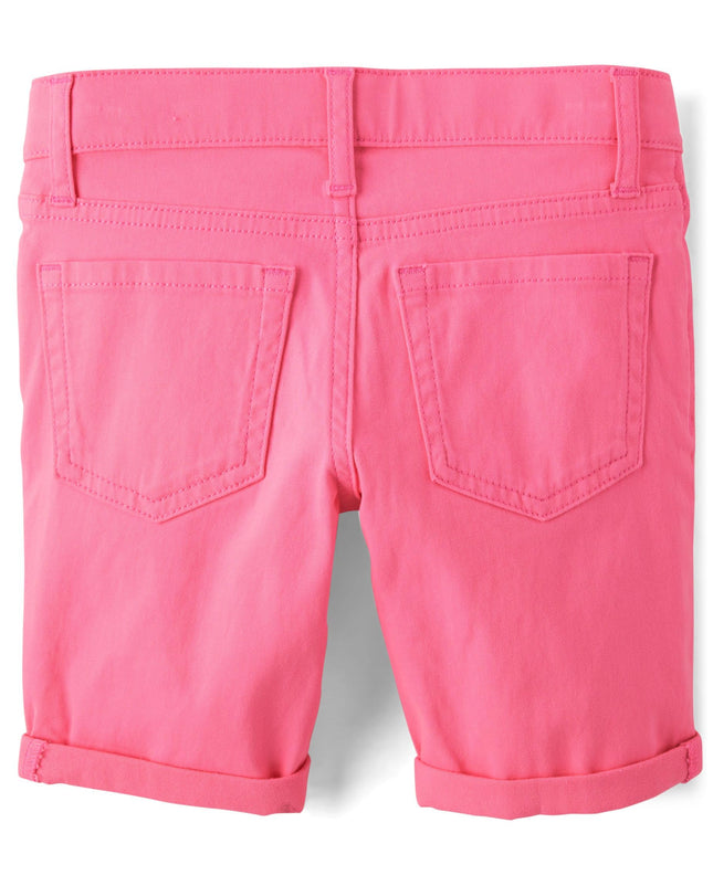 The Children's Place Short Capri Fille, Lot de 4 coloris variés unis et imprimés, 14