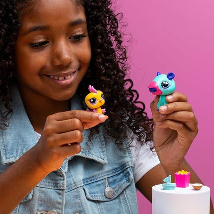 Littlest Pet Shop Series 2 Pet Pairs 2 Pack (ONE SUPPLIED AT RANDOM) | Each Contains 2 LPS Mini Pet Toys 3 Accessories 1 Collector Card And 1 Virtual Code | Collectable Toys For Girls And Boys