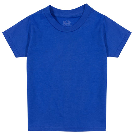 Fruit of the Loom Baby Boys' Eversoft Cotton Undershirts, Tank Tops, T Shirt-Toddler-6 Pack-Blue/Green/Red, 2-3 Years