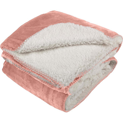 PETMAKER Dog Blanket, Pink, 80” x 100”