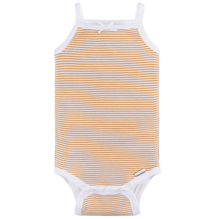 Body sin mangas multipack para bebé niña Gerber, estampado floral verde, de 0 a 3 meses