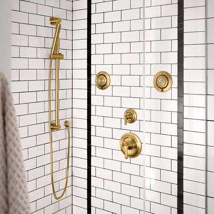 Moen 151380BG Collection 16-Inch Replacement Overhead Shower Arm Extension, Brushed Gold