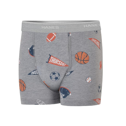 Hanes Toddler Boys' Potty Trainer Underwear, Light Leaks Boxer Briefs & Briefs Available, 6 & 7 Pack, Days of Week - 7 Pack, 2-3T