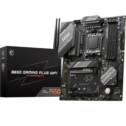 MSI B650 GAMING PLUS WIFI Motherboard, ATX - Suppo