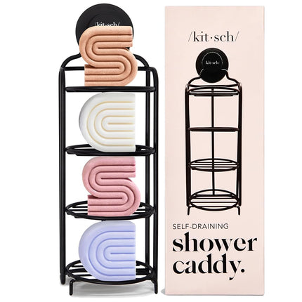 Kitsch Shower Caddy Hanging with Suction Cup