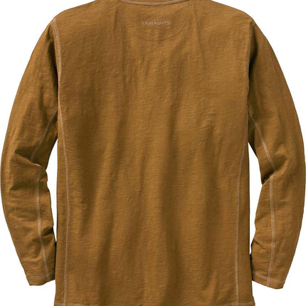Legendary Whitetails Men's Big & Tall Maverick Slub Henley Shirt, Barley, Large Tall