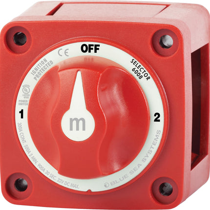 Blue Sea Systems Battery Switch m-Series 3 Positio